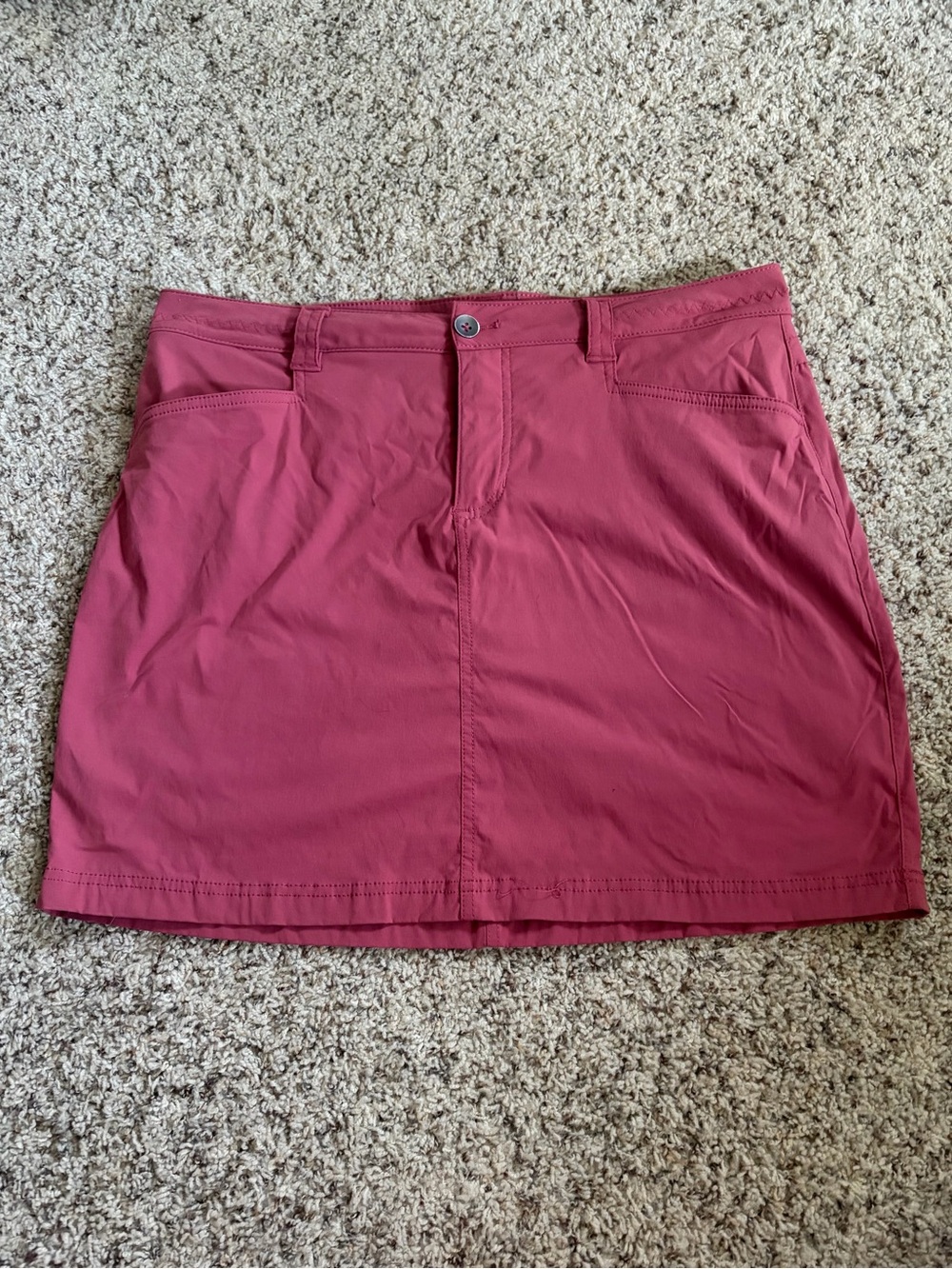 Eddie Bauer Light Maroon Casual Skort